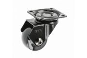 Obrazek Kółko meblowe CALIBRO czarne 35mm bez hamulca