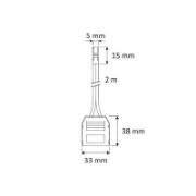Obrazek Rozdzielacz 3pk. z wtyczką