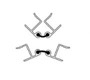 Obrazek Multicorner VOLPATO H-100mm aluminium