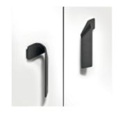 Obrazek Uchwyt H2155 czarny prawy