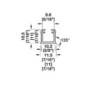 Obrazek Profil Loox 1101 biały L-3m