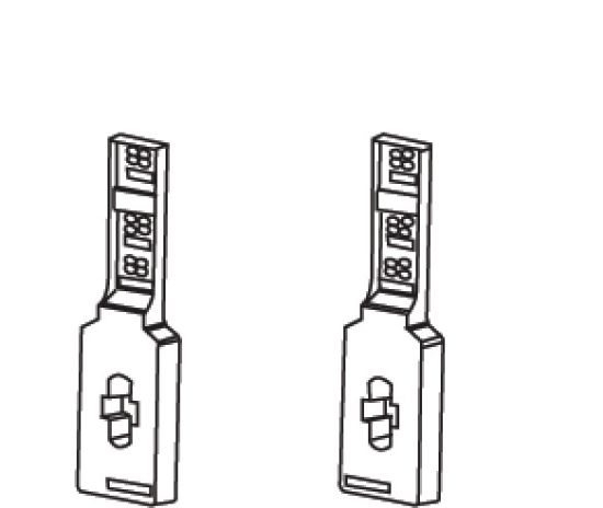 Obrazek Szablon do montażu relingów szuflady  Matrix S35