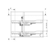 Obrazek Okucie narożne Trigon 450 mm białe lewe