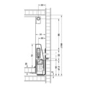 Obrazek Reling prostokątny Matrix Box P L-300 szary