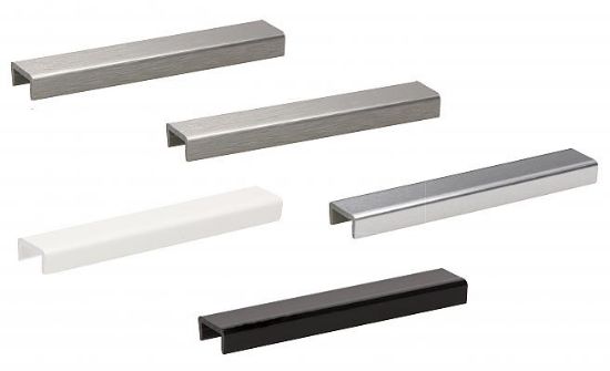 Obrazek Końcówka cokołu VOLPATO H-100mm aluminium