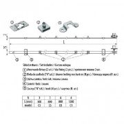 Obrazek Zamek centralny L-600 3 szuflady GTV