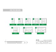 Obrazek Wkład do szuflad STANDART 60/430 metalik