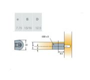 Obrazek Złącze półkowe EXPANDO 6 20mm z mimośrodem szare