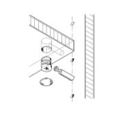 Obrazek Złączka MINIFIX 15 bez kołnierza 15/18mm niklowana