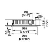 Obrazek Oprawa LOOX LED 2025 3000K