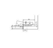 Obrazek Zawias Metalla+ równoległy