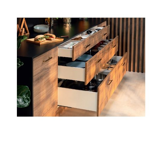 Obrazek Szuflada MATRIX S SLIM L-270mm H-135 biała