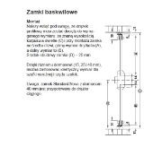 Obrazek Zamek baskwilowy Piccolo-Nova prawy dormas 15mm