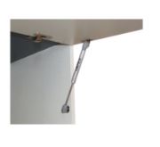 Obrazek Podnośnik gazowy standard 60N srebrny