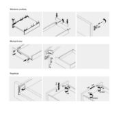 Obrazek Szuflada Alto SlimQ H-89 biała 500 wysuw 3/4