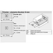 Obrazek 378M3502SA-P bok prawy Antaro L-350 szary