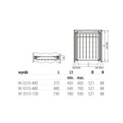 Obrazek Wieszak wysuwany na spodnie W-3313-720 P22