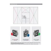 Obrazek Zamek do drzwi przesuwnych szklanych Symo do nakła