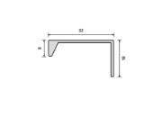 Obrazek Uchwyt 4394-128 aluminium