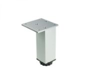 Obrazek Nóżka meblowa kwadratowa H-150 aluminium