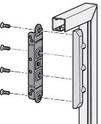 Obrazek Free Flap adapter do klap z ramką aluminiową 20mm