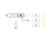 Obrazek Dystrybutor 4-gniaz. Mesh ECO monochromatyczny 24V