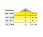 Obrazek Taśma LED 3047 MW 24V/9.6W 2x120 diod/m  op=5m