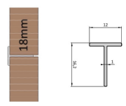 Obrazek Profl T-18 L-3m anoda