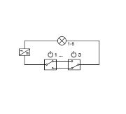 Obrazek Dystrybutor 6 wytk z funkcją przełacznika 24V/120W