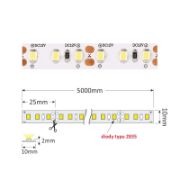 Obrazek Taśma 3000 LED 2835 biały naturalny 10W op=50mb