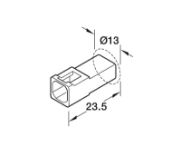 Obrazek Przewód przedłużający Loox5 RGB L-2m 12V