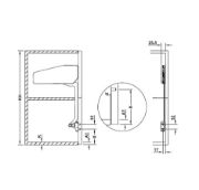 Obrazek Podnośnik Free Fold H5fo 770-840mm 8-15,50kg