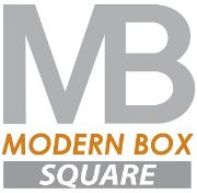 Obrazek Modern Box Square złączka frontu wew.niska szara