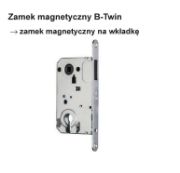 Obrazek Zamek magnetyczny B-Twin PZ czarny