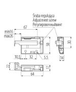 Obrazek Zawieszka INTERFIT 65 P/L