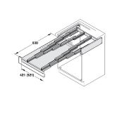 Obrazek Stół wysuwany udźwig 100 kg Hailo Rapid 3845 600mm