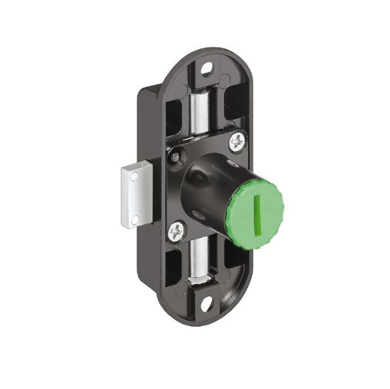 Obrazek Zamek baskwilowy Piccolo-Nova lewy 15mm czarny