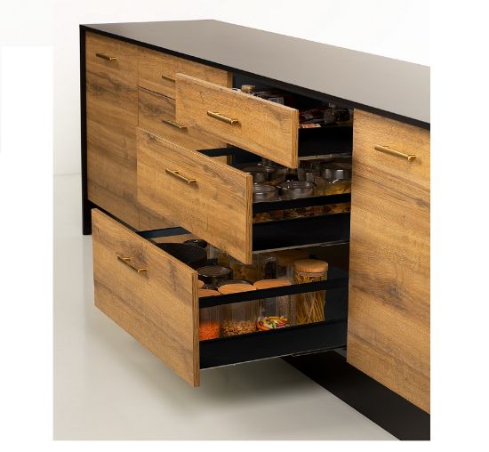 Obrazek Szuflada MATRIX S35 L-270 czarny 35kg.