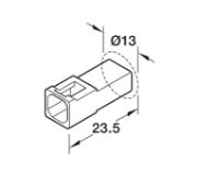 Obrazek Przewód przedłużający Loox5 MW L-2m 24V