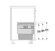 Obrazek Kosz Hailo Cargo Synchro 600 2x28L