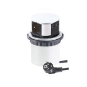 Obrazek TETRA BOX USB 3xgnizado 2xUSB srebrny