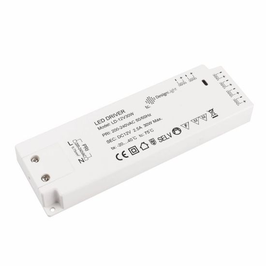 Obrazek Zasilacz LED 30W z wbudowanym gniazdami mini