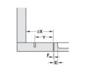 Obrazek Zawias Duomatic plus równoległy