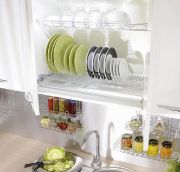 Obrazek Ociekarka LUX 2-poziomy L-800 chrom