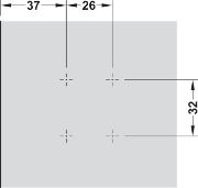 Obrazek Prowadnik do zawiasu specjalnego