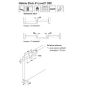 Obrazek Slido F-Line21 40C IF 1D z hamulcem odustronnym