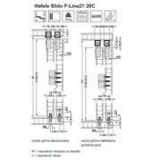 Obrazek Slido F-Line21 40C IF 1D z hamulcem odustronnym