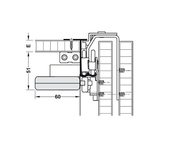 Obrazek Slido F-Line42 50B VF Smuso 2D