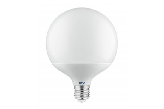 Obrazek Żarówka LED G120–GLOB ciepły biały E27 18W