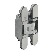 Obrazek Zawias Kubikinia chrom mat/szary. 3D